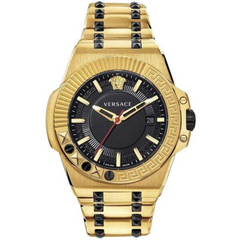 Versace Herrenuhr Chain Gold, 45 mm - VEDY00619