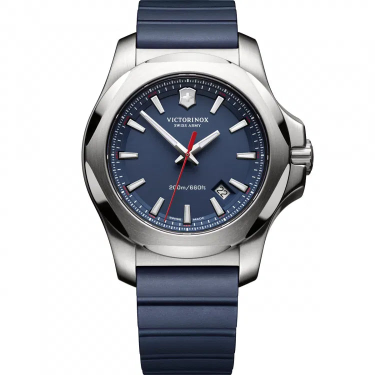 Victorinox I.N.O.X. Herrenuhr in Blau/Silber - 241688.1