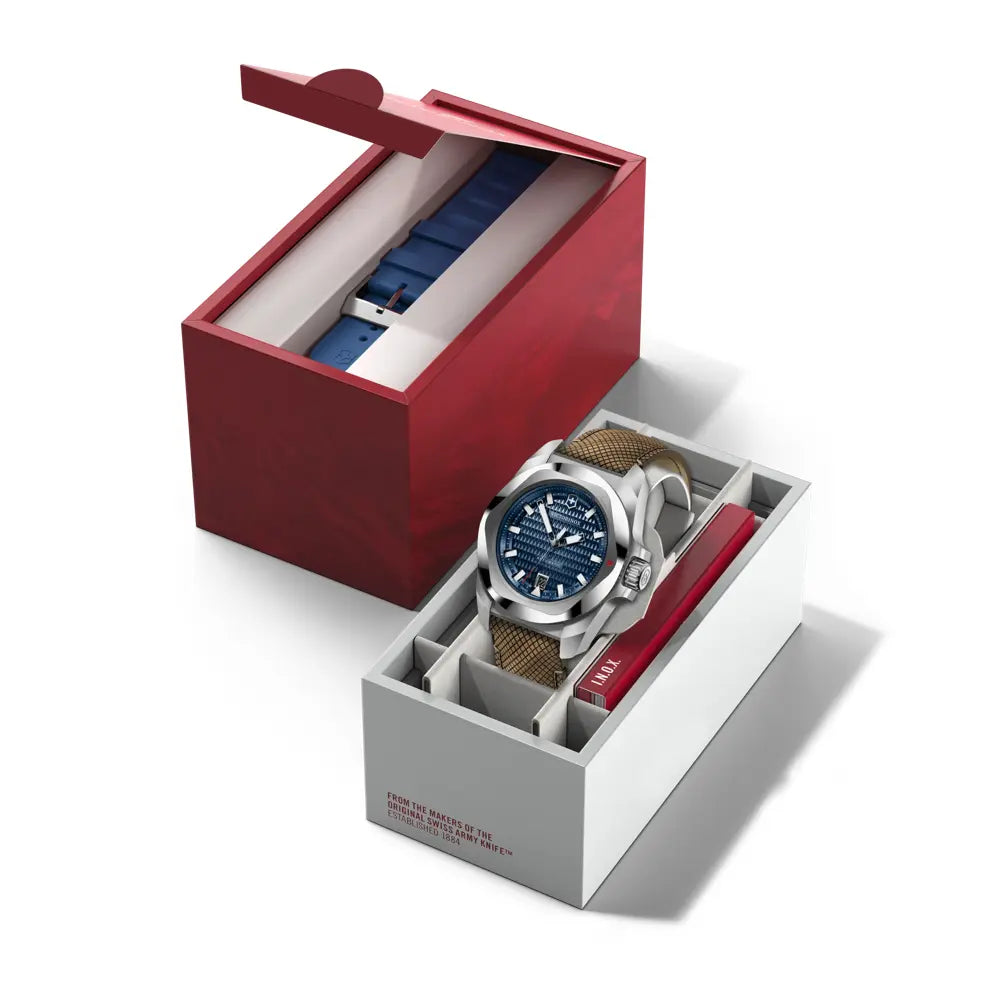 Victorinox INOX Automatik-Set Herrenuhr - 242018.1