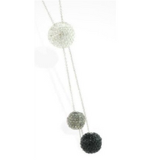 Collier, Silber 925 rhodiniert