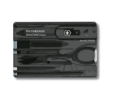 Victorinox SwissCard Black Mit-Ohne Gravur