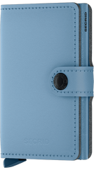 Secrid Miniwallet YARD POWDER SKY BLUE mit Gravur - MYp-Sky Blue