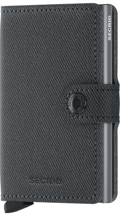 Secrid Miniwallet TWIST GREY mit Gravur  - MTw-Grey