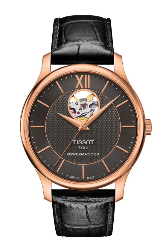 Tissot Tradition Powermatic 80 Open Heart- T063.907.36.068.00