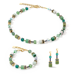 Coeur De Lion Damen Halskette Grün - 4905/10-0500