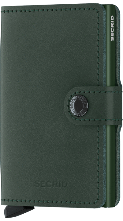 Secrid Miniwallet Original Green mit Gravur - M-Green