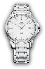 Swiss Military Klassische Stahluhr für Männer - SM34039.02