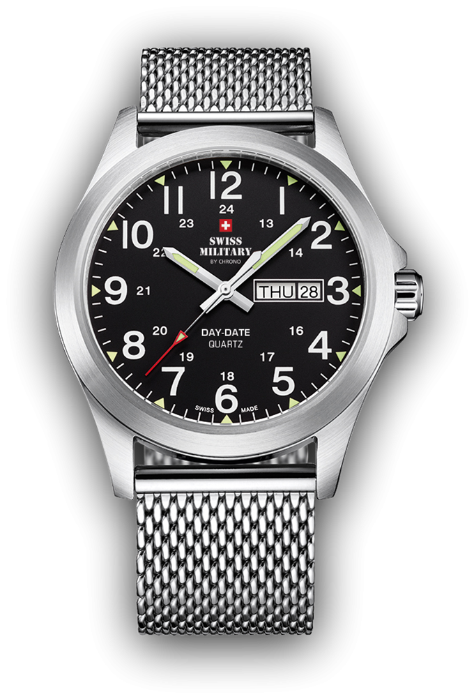 Swiss Military Herrenuhr  42mm 5ATM - SMP36040.13