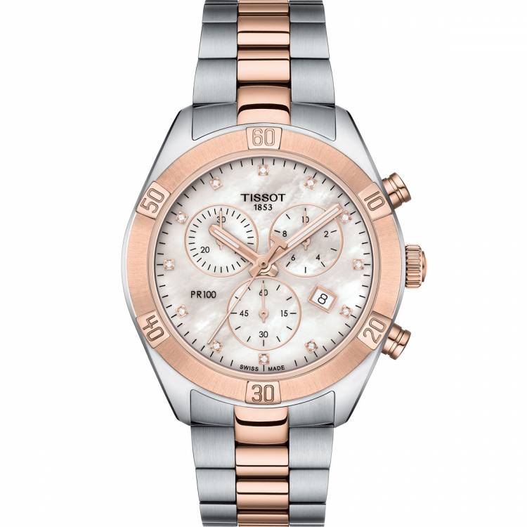 Tissot PR100 Sport Chic Quartz Chronograph Lady - T101.917.22.116.00