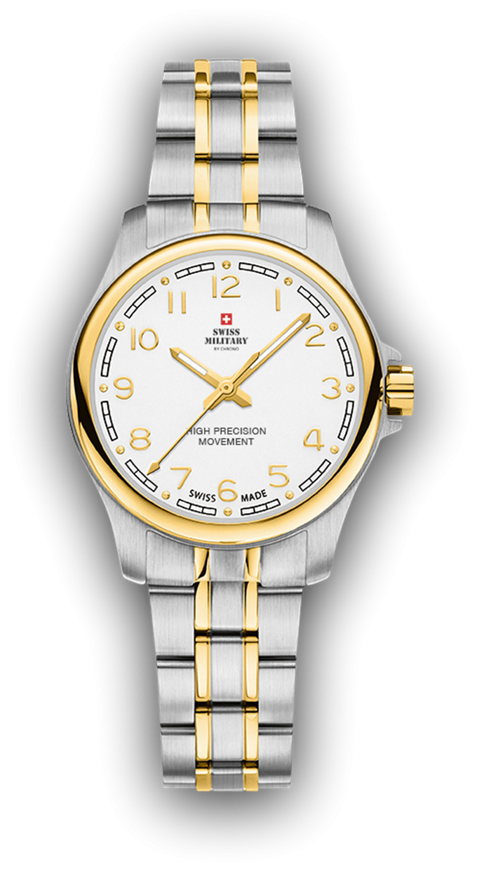 Swiss Military by Chrono Klassische Swiss Made Damenuhr - SM30201.20