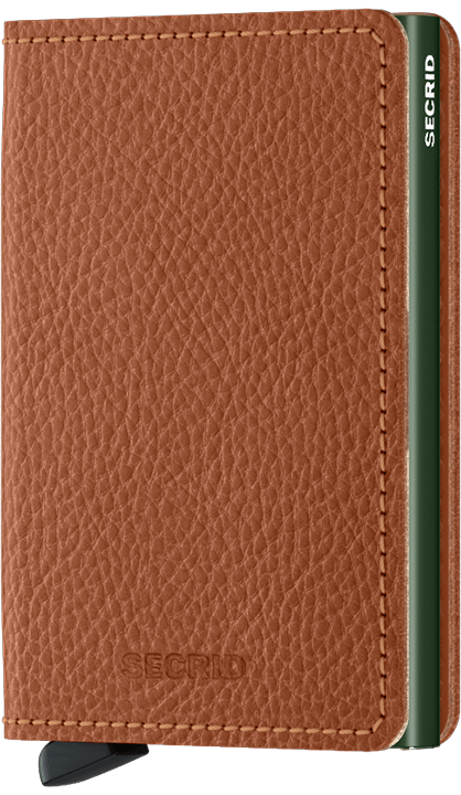 Slimwallet Veg Caramello Green MIT-OHNE GRAVUR
