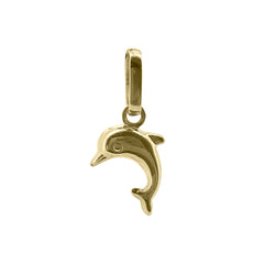 Delfin Anhänger 375 Gold in 9 Karat Gelbgold