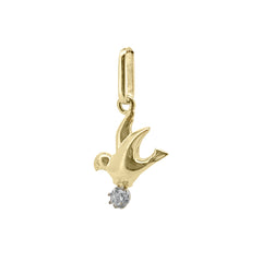 Pendentif Oiseau Or 375