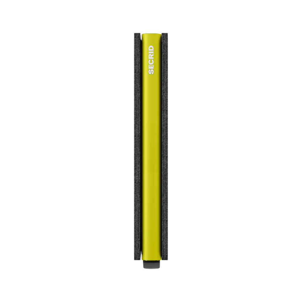 Secrid Slimwallet Matte Green & Lime mit Gravur - SM-Green & Lime