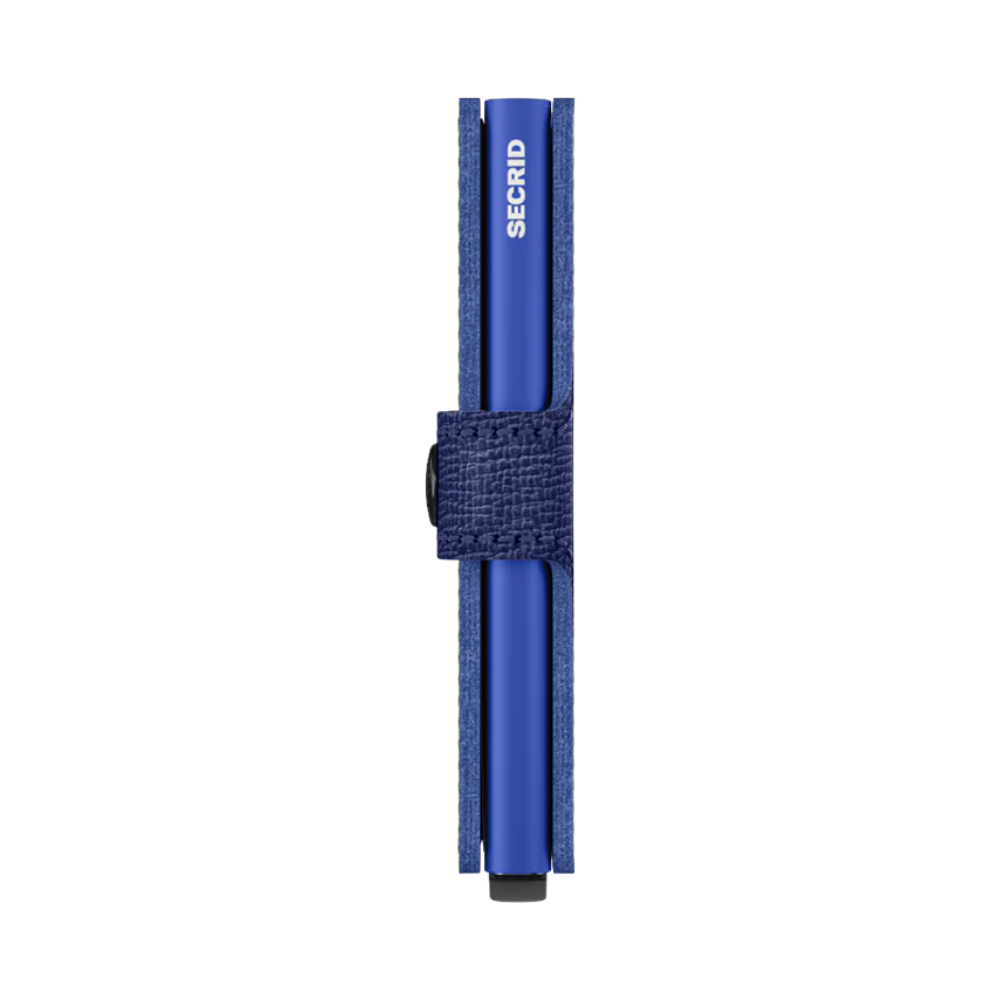 Secrid Miniwallet Crisple Cobalt mit Gravur  - MC-Cobalt
