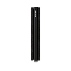 Portefeuille Slimwallet Crisple Black de Secrid avec gravure - SC-Black