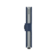 Portefeuille Mini Secrid Original Navy avec gravure - M-Navy