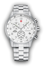 Swiss Military Minimalistischer Chronograph Herrenuhr - SM34012.02