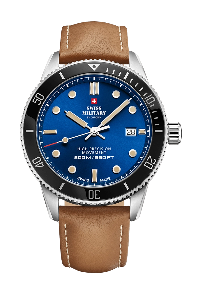Swiss Military Taucheruhr für Männer - SM34088.05