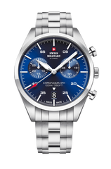 Swiss Military Eleganter Vintage Chronograph Herrenuhr - SM34090.02