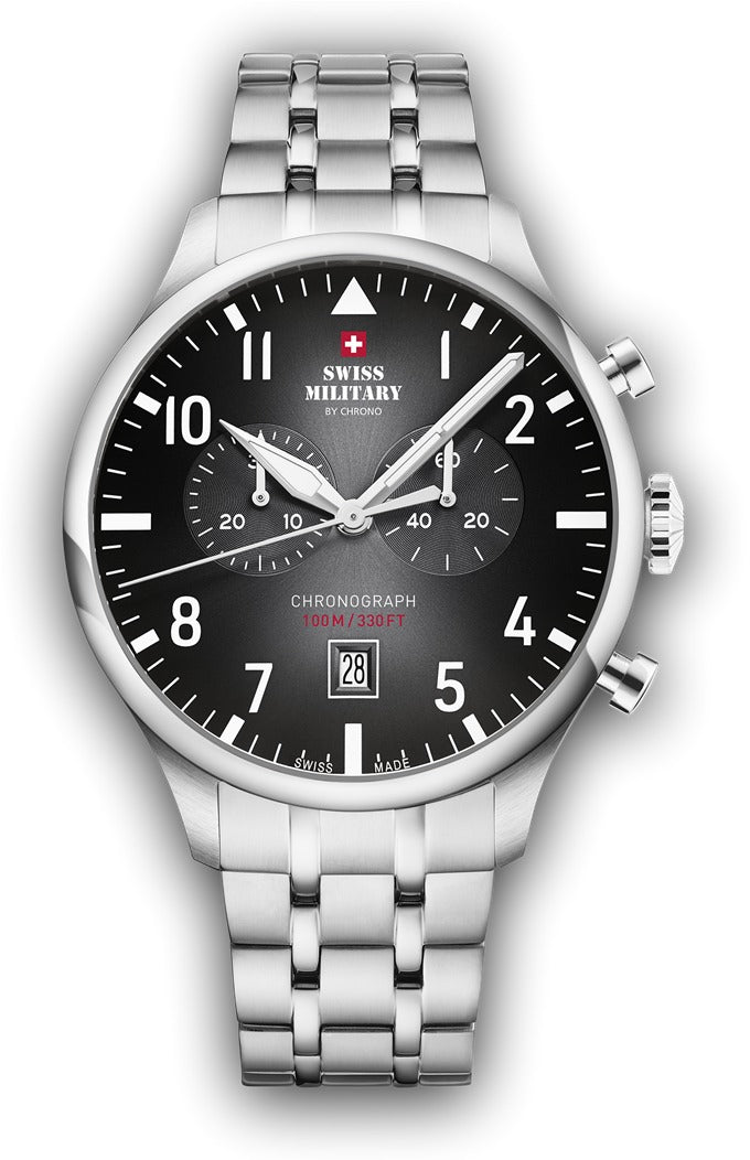 Swiss Military Quarz-Chronograph Herrenuhr - SM34098.01
