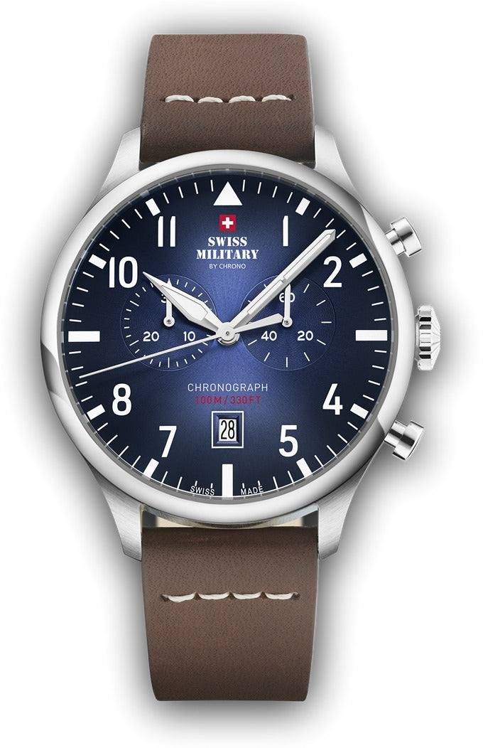 Swiss Military Quarz-Chronograph Herrenuhr - SM34098.07