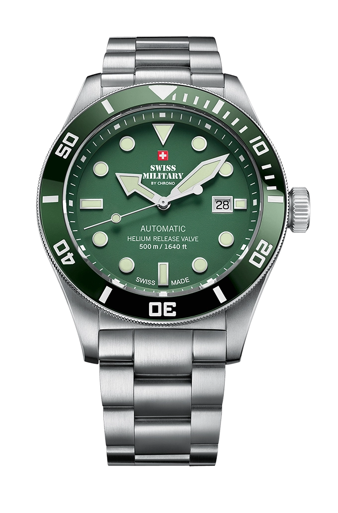 Swiss Military Mechanische Herrenuhr - SMA34075.03
