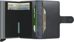 Secrid Miniwallet Original Grey mit Gravur - M-Grey