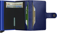Secrid Miniwallet Crisple Cobalt mit Gravur  - MC-Cobalt