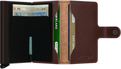 Portefeuille Slimwallet Secrid Veg Espresso-Brown avec gravure - SVg-Espresso-Brown