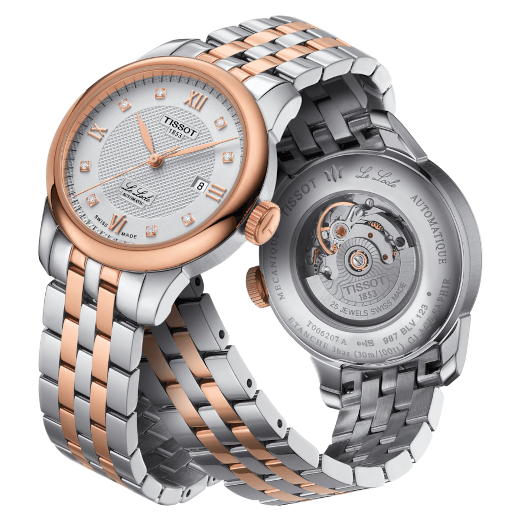 Tissot Le Locle Automatic Lady Damenuhr - T006.207.22.036.00