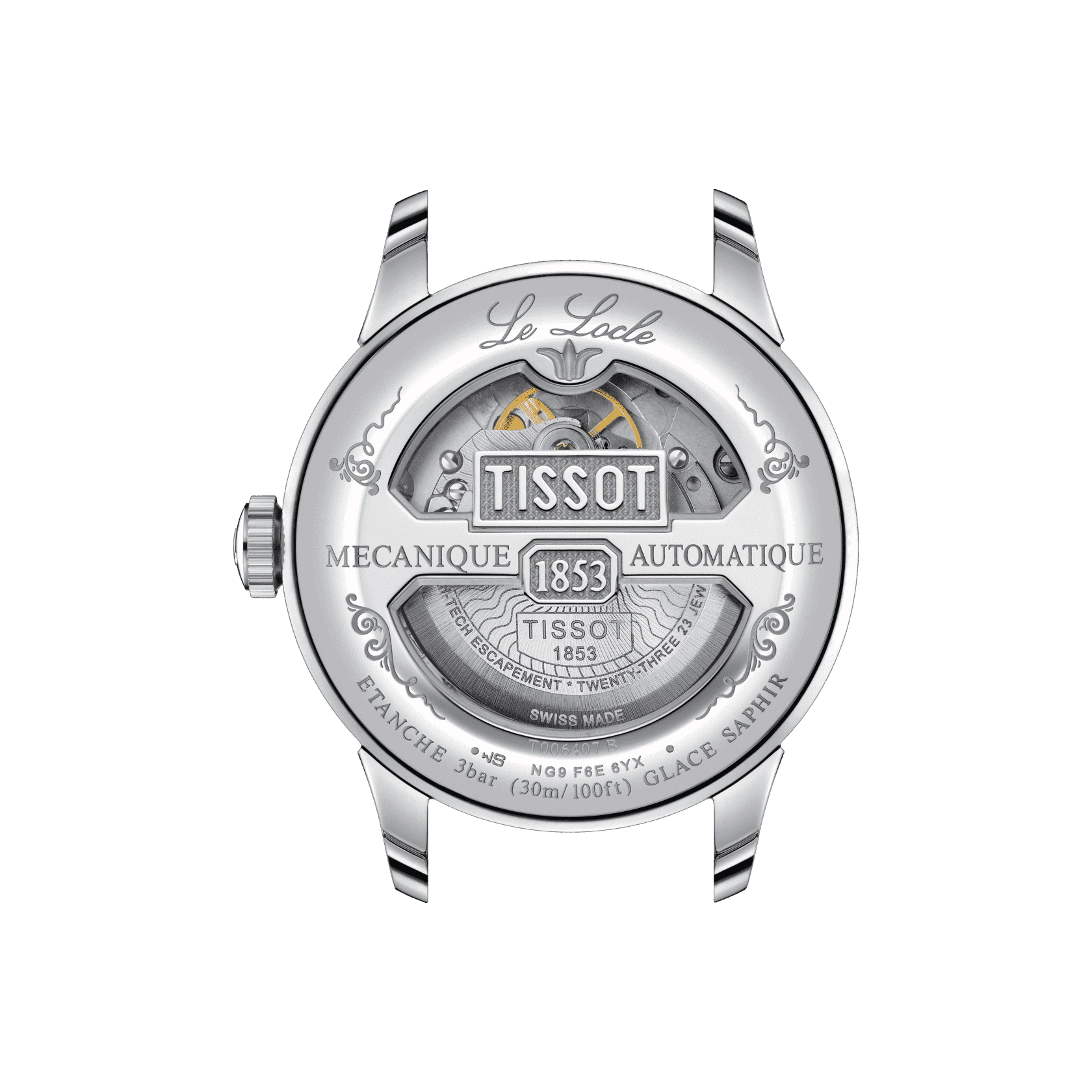 Tissot Le Locle Powermatic 80 Herrenuhr - T006.407.11.043.00