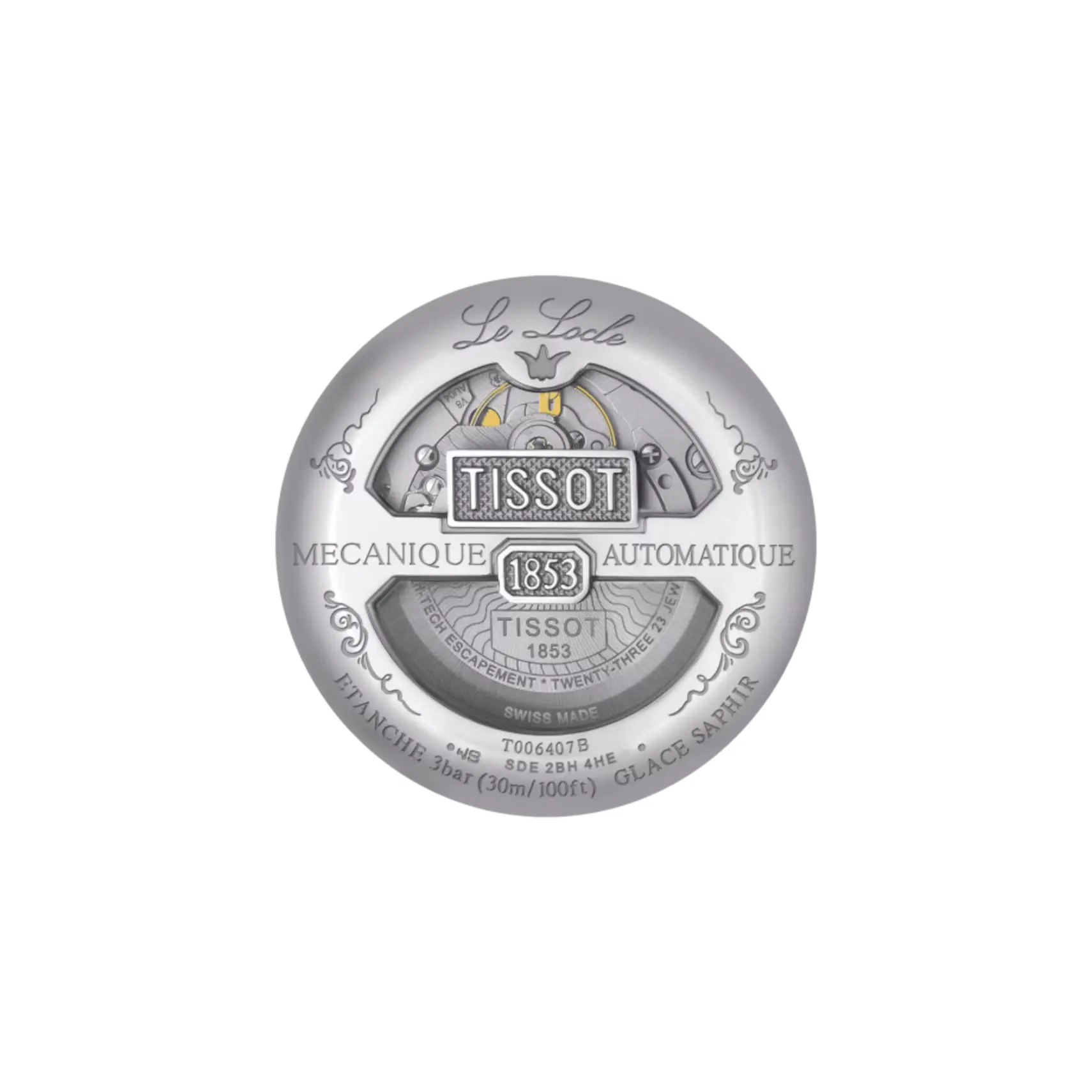 Tissot T-Classic Le Locle Automatique Powermatic 80 Herrenuhr - T006.407.11.053.00