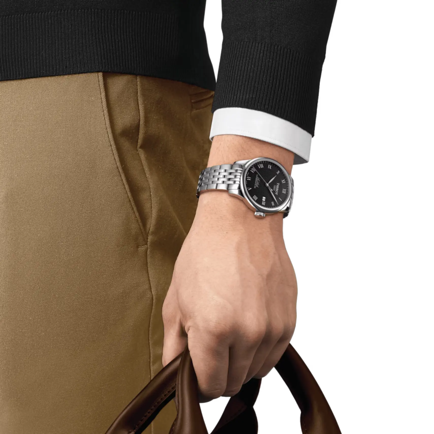 Tissot T-Classic Le Locle Automatique Powermatic 80 Herrenuhr - T006.407.11.053.00
