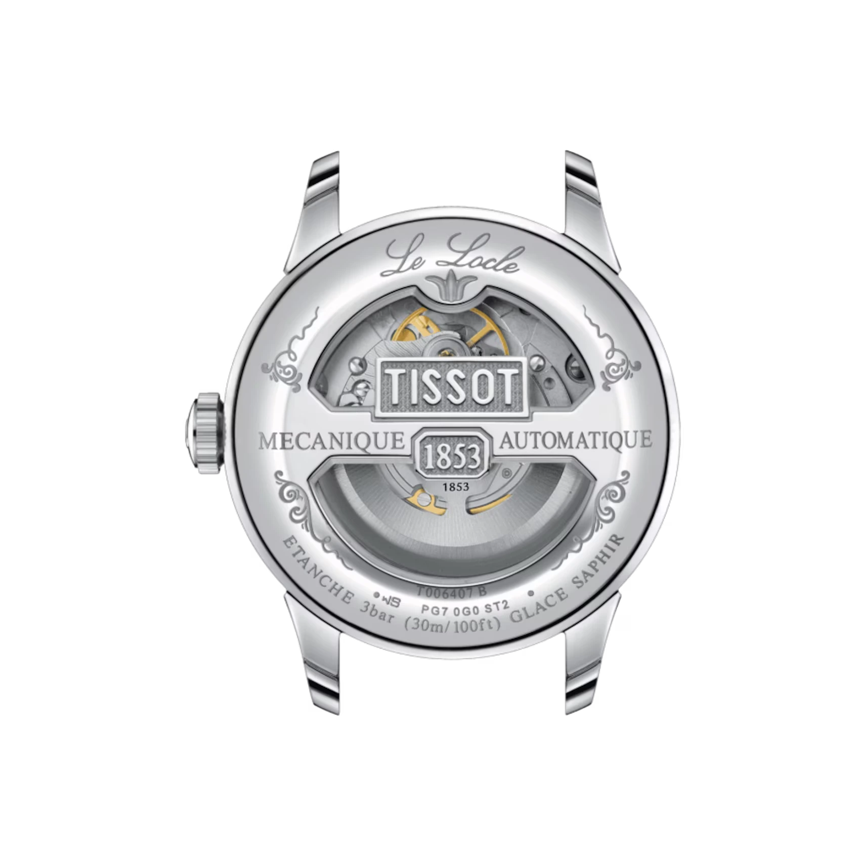 Tissot Powermatic 80 Open Heart Herrenuhr - T006.407.16.033.01