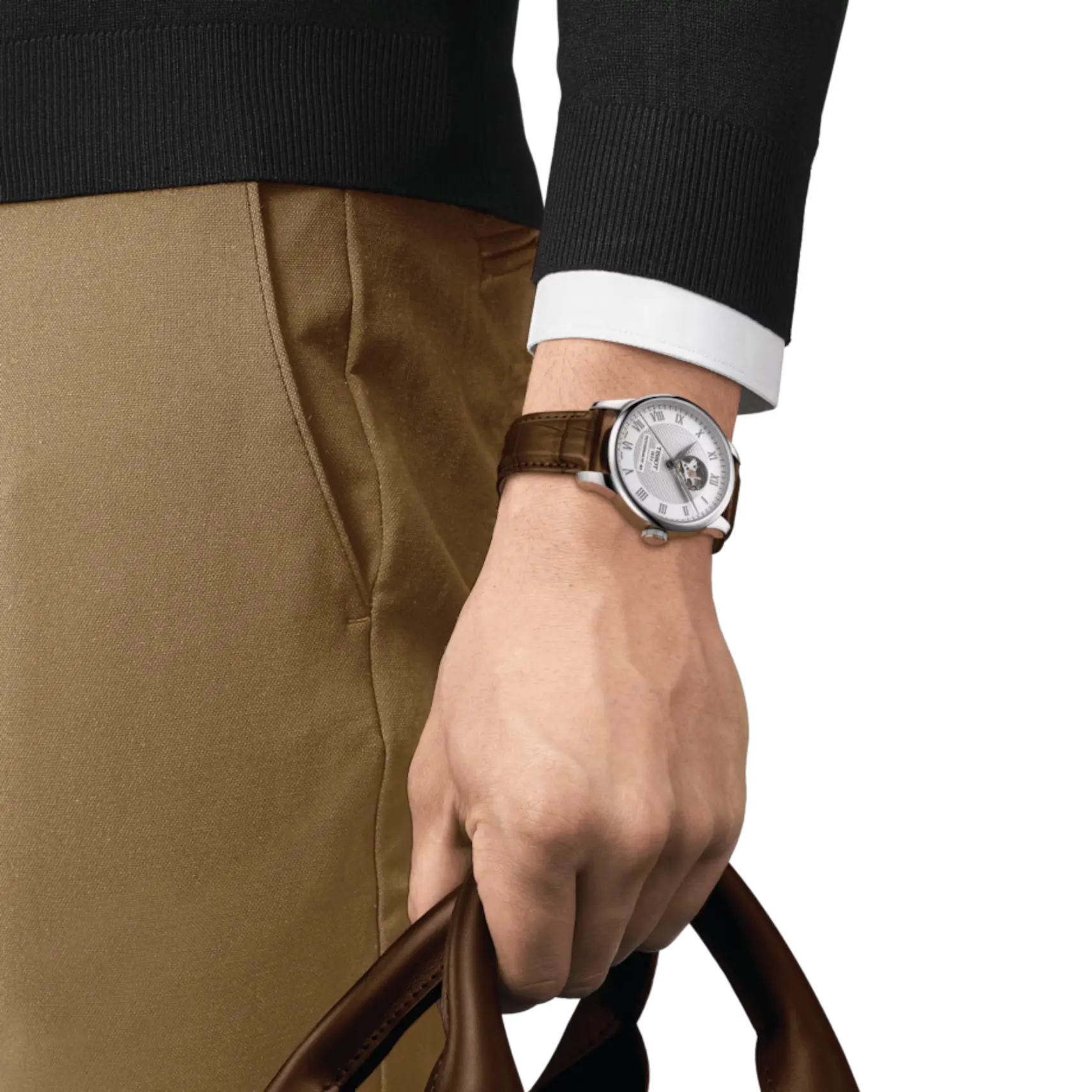 Tissot Powermatic 80 Open Heart Herrenuhr - T006.407.16.033.01