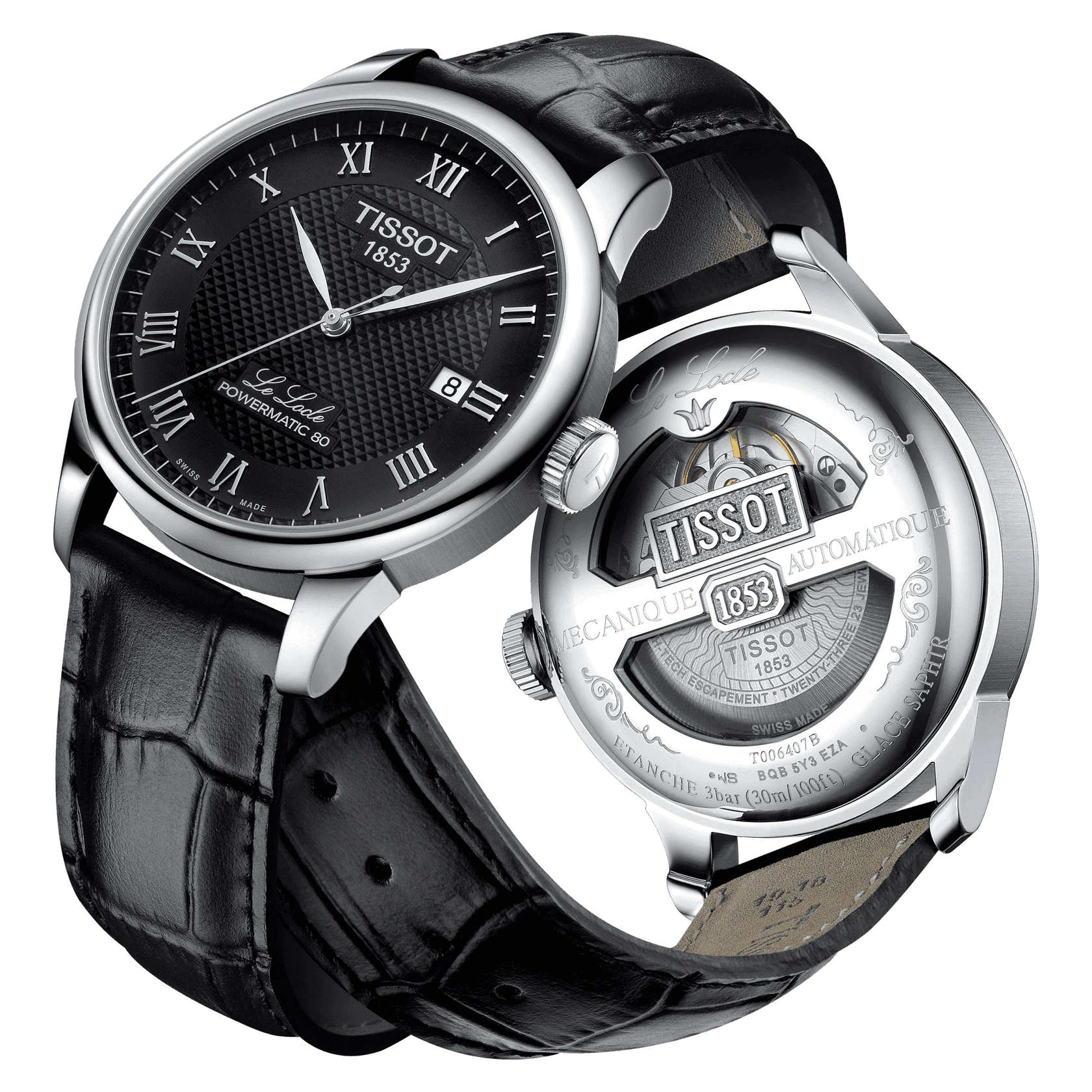 Tissot T-Classic Le Locle Automatique Powermatic 80 Damenuhr - T006.407.16.053.00
