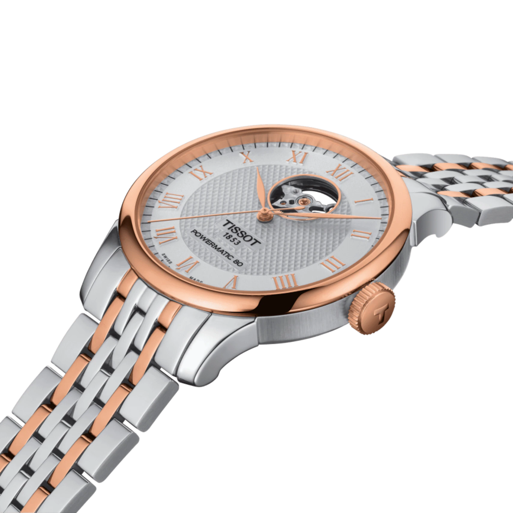 Tissot Powermatic 80 Open Heart Herrenuhr - T006.407.22.033.02