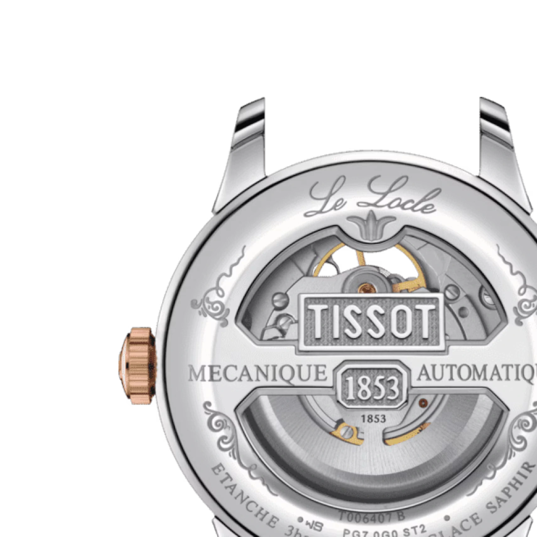 Tissot Powermatic 80 Open Heart Herrenuhr - T006.407.22.033.02