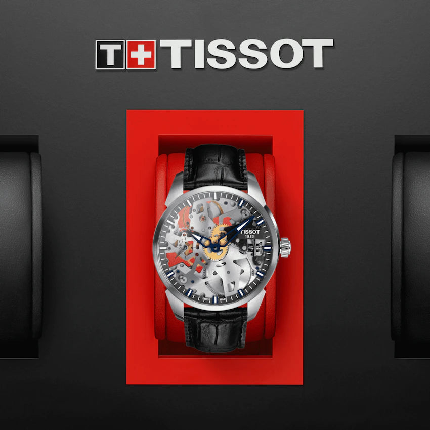 Tissot T-Complication Squelette Herrenuhr - T070.405.16.411.00