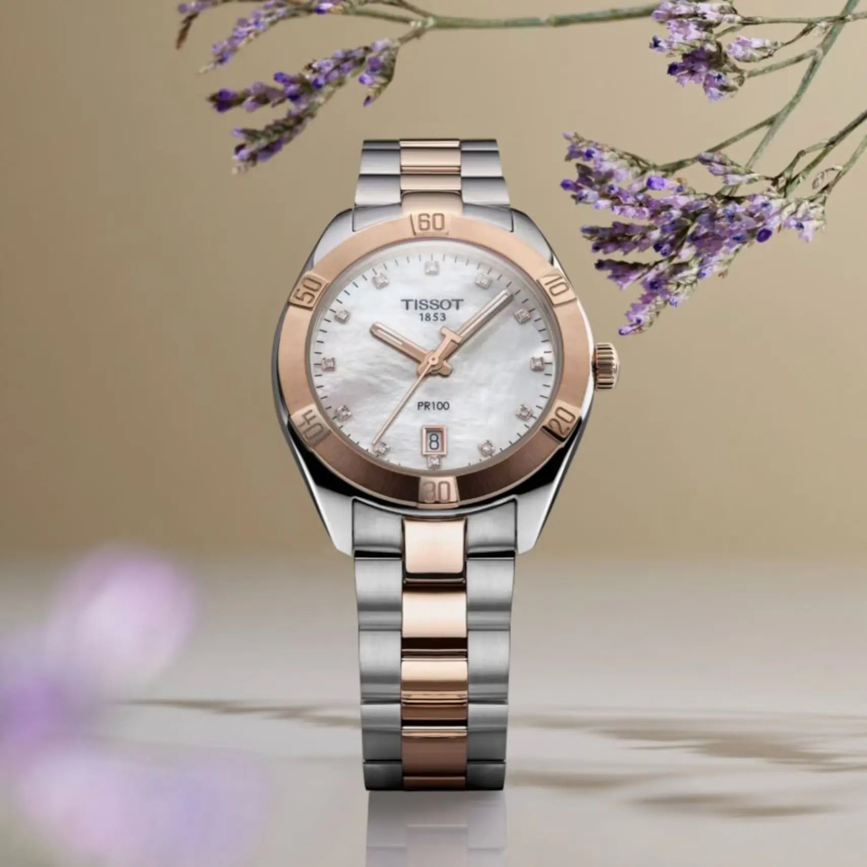 Tissot T-Classic PR 100 Sport Chic Lady Damenuhr - T101.910.22.116.00
