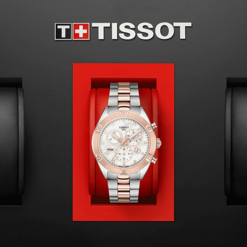 Tissot PR100 Sport Chic Quartz Chronograph Lady - T101.917.22.116.00