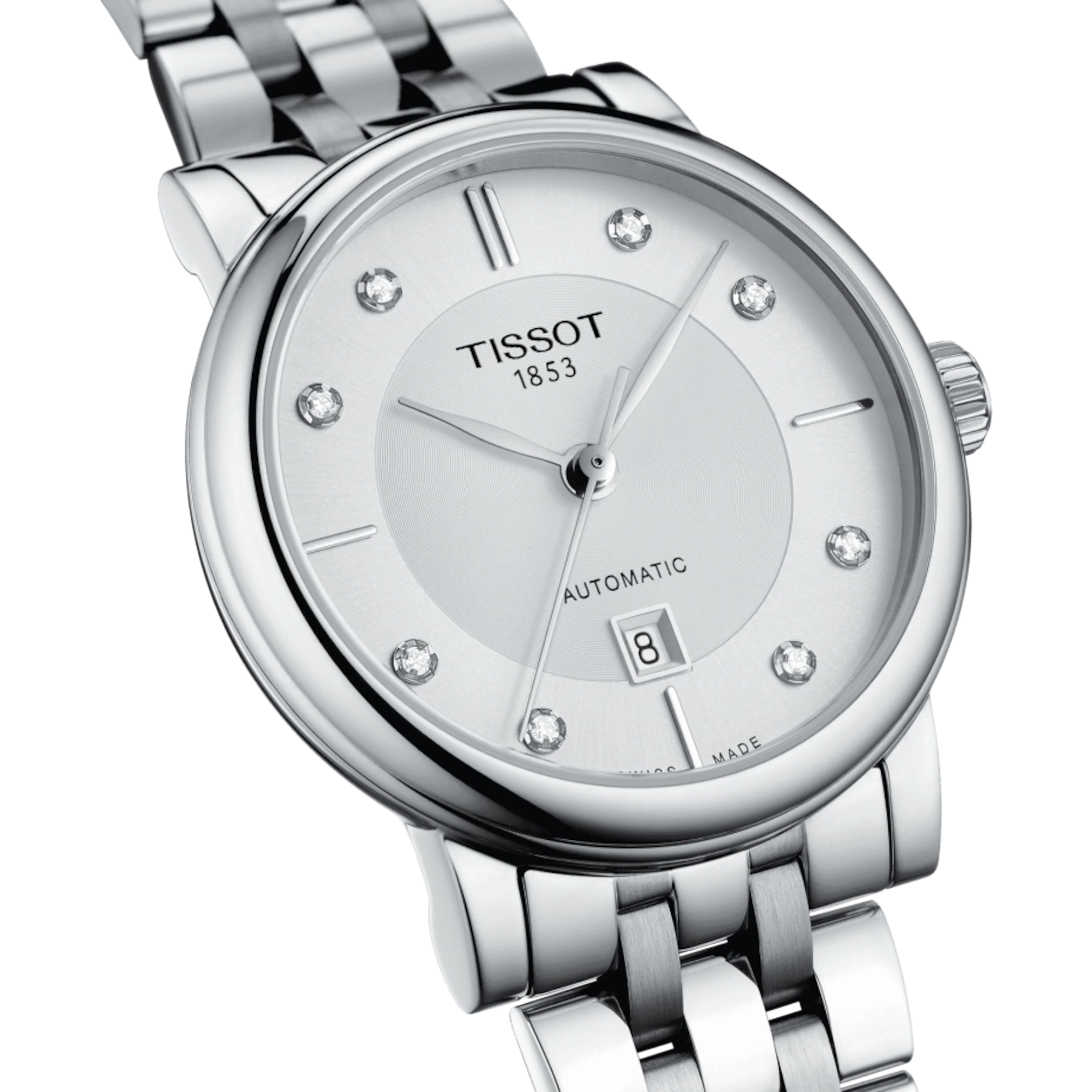 Tissot Carson Premium Automatic Lady Diamond Damenuhr - T122.207.11.036.00