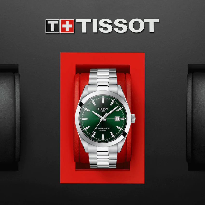 Tissot Gentleman Powermatic 80 Silicium Herrenuhr - T127.407.11.091.01