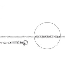 Der Kettenmacher Brillantkette Diamantiert - Silber Kette- B1