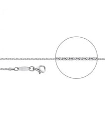 Der Kettenmacher Koreanerkette Diamantiert - Silber Ketten - C1