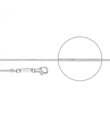 Der Kettenmacher Torokette Diamantiert - Silber Kette - T1