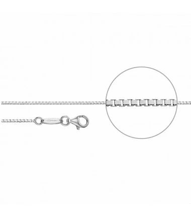 Der Kettenmacher Venezianerkette Silber Diamantiert - Silber Kette  - V2