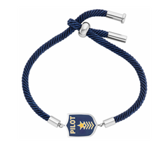 Herzengel  Pilot Edelstahl Jungen Armband- HEB-PILOT