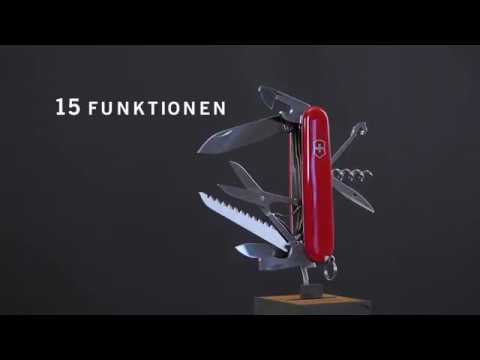 Victorinox Huntsman Silver Tech Taschenmesser mit Gratis Gravur - 1.3713.T7